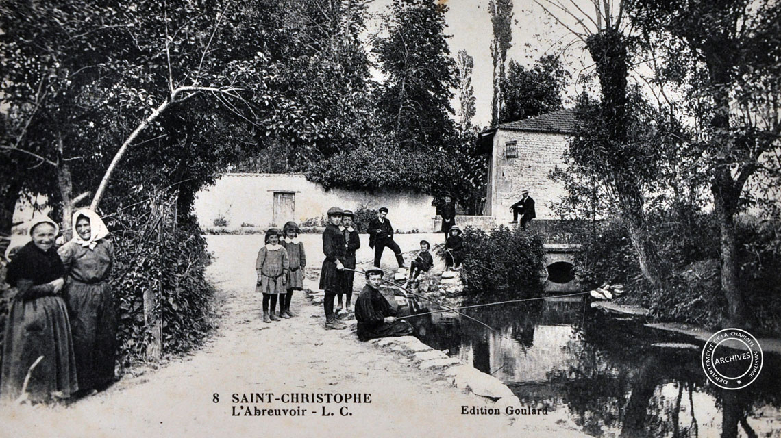 Arch. dép. Char.-Mar. 78 Fi Saint-Christophe, fonds Aubineau
