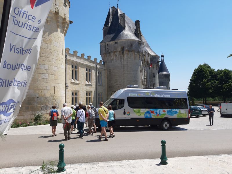 Escapade en navette électrique