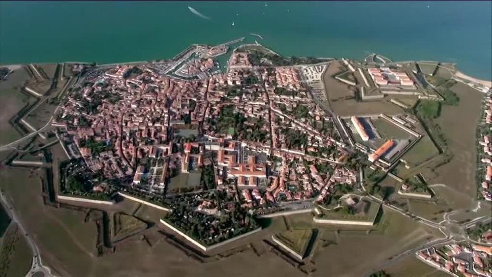 Fortifications de Saint-Martin-de-Ré - Vue aérienne