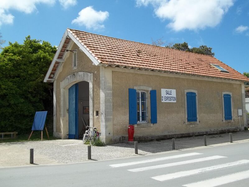 Ancien abri du canot de sauvetage