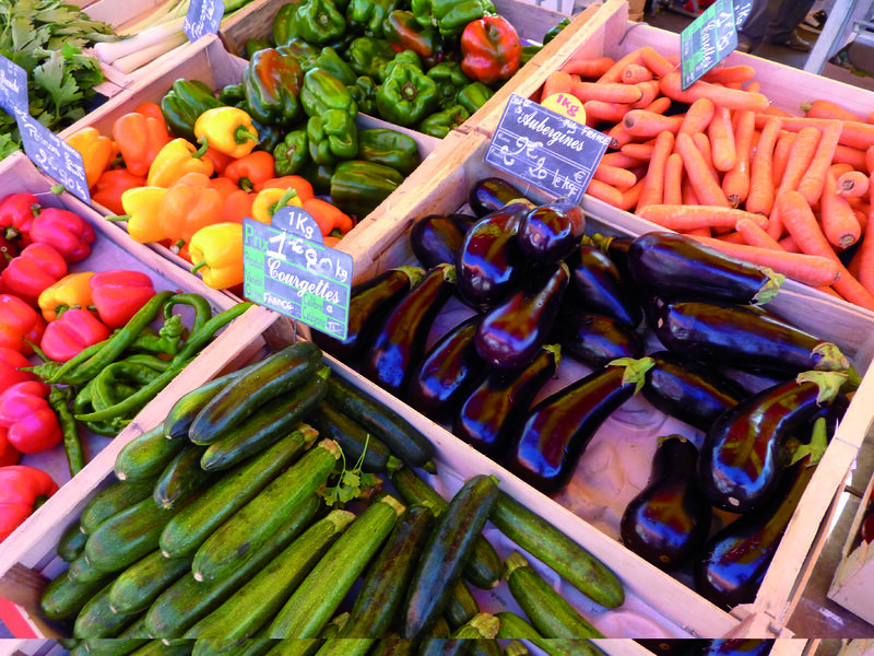 Stand de légumes