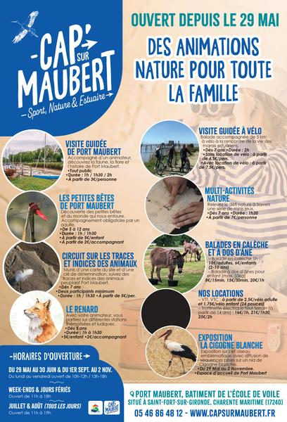 Affiche évènements Cap sur Maubert