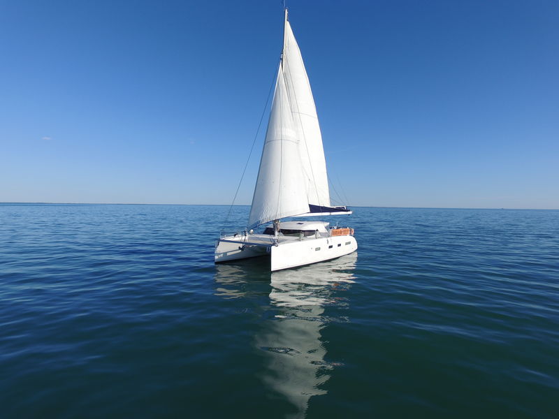 vue du catamaran