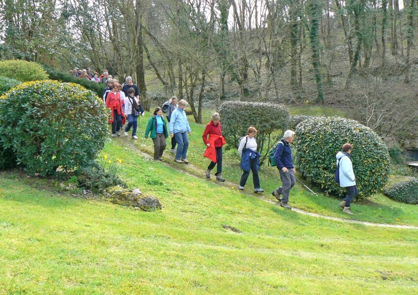 Marche avec Jonzac accueil