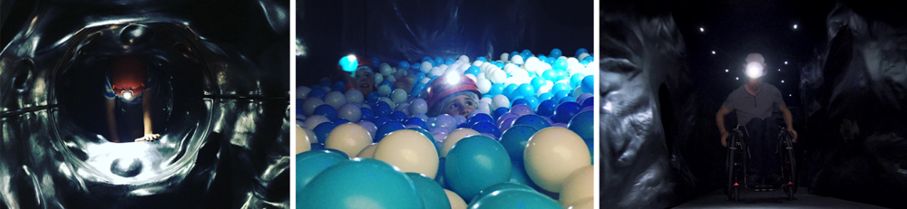 Parcours spéléologie The Peak