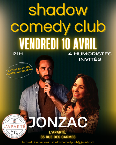 Stand up humour à l'aparté_Jonzac