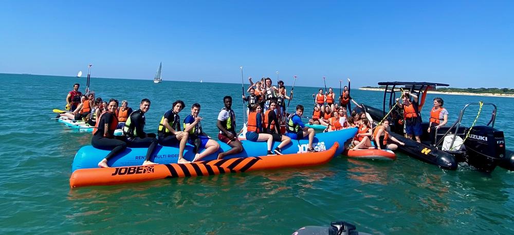 Bouée tractée - Team buiding