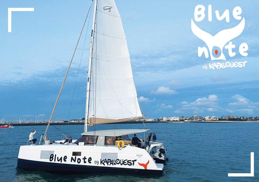 Catamaran à voile de Blue Note by Kapalouest