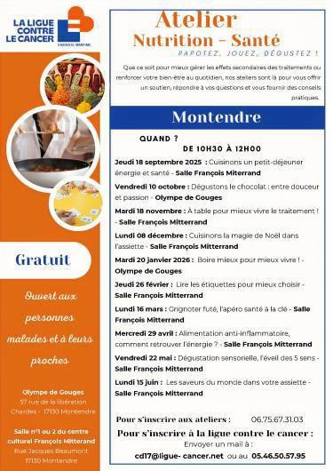 Atelier Nutrition - Santé_Montendre