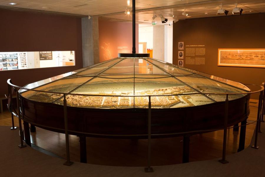 Plan en relief de Touboulic