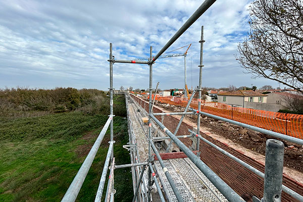 Chantier de restauration de Brouage