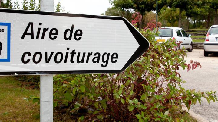 Les aires de covoiturage