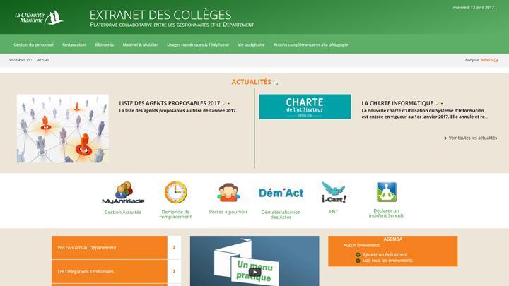 Extranet des Collèges