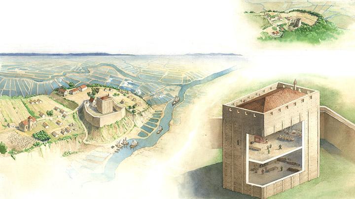 La Tour de Broue, coffre-fort du sel